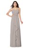 ColsBM Angelina Mushroom Cute A-line Sleeveless Zip up Chiffon Sash Plus Size Bridesmaid Dresses