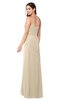 ColsBM Angelina Novelle Peach Cute A-line Sleeveless Zip up Chiffon Sash Plus Size Bridesmaid Dresses