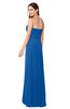ColsBM Angelina Royal Blue Cute A-line Sleeveless Zip up Chiffon Sash Plus Size Bridesmaid Dresses