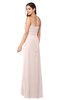 ColsBM Angelina Silver Peony Cute A-line Sleeveless Zip up Chiffon Sash Plus Size Bridesmaid Dresses
