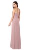 ColsBM Angelina Silver Pink Cute A-line Sleeveless Zip up Chiffon Sash Plus Size Bridesmaid Dresses