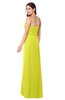 ColsBM Angelina Sulphur Spring Cute A-line Sleeveless Zip up Chiffon Sash Plus Size Bridesmaid Dresses