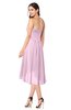 ColsBM Karina Baby Pink Elegant A-line Strapless Sleeveless Ruching Plus Size Bridesmaid Dresses