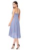 ColsBM Karina Blue Heron Elegant A-line Strapless Sleeveless Ruching Plus Size Bridesmaid Dresses