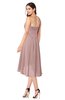 ColsBM Karina Blush Pink Elegant A-line Strapless Sleeveless Ruching Plus Size Bridesmaid Dresses
