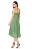 ColsBM Karina Fair Green Elegant A-line Strapless Sleeveless Ruching Plus Size Bridesmaid Dresses