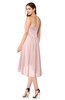ColsBM Karina Pastel Pink Elegant A-line Strapless Sleeveless Ruching Plus Size Bridesmaid Dresses