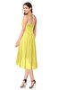 ColsBM Karina Yellow Iris Elegant A-line Strapless Sleeveless Ruching Plus Size Bridesmaid Dresses