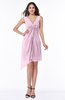 ColsBM Armani Baby Pink Cute A-line Sabrina Zipper Chiffon Plus Size Bridesmaid Dresses