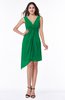 ColsBM Armani Green Cute A-line Sabrina Zipper Chiffon Plus Size Bridesmaid Dresses