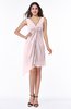 ColsBM Armani Petal Pink Cute A-line Sabrina Zipper Chiffon Plus Size Bridesmaid Dresses