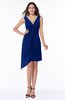 ColsBM Armani Sodalite Blue Cute A-line Sabrina Zipper Chiffon Plus Size Bridesmaid Dresses