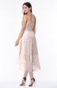ColsBM Briella Silver Peony Simple A-line One Shoulder Zip up Knee Length Ruffles Plus Size Bridesmaid Dresses