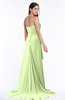 ColsBM Teresa Butterfly Traditional A-line Strapless Lace up Chiffon Brush Train Plus Size Bridesmaid Dresses