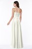 ColsBM Summer Cream Simple Strapless Sleeveless Zipper Floor Length Ruching Plus Size Bridesmaid Dresses