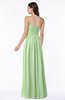 ColsBM Summer Gleam Simple Strapless Sleeveless Zipper Floor Length Ruching Plus Size Bridesmaid Dresses