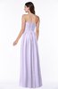 ColsBM Summer Light Purple Simple Strapless Sleeveless Zipper Floor Length Ruching Plus Size Bridesmaid Dresses