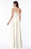 ColsBM Summer Whisper White Simple Strapless Sleeveless Zipper Floor Length Ruching Plus Size Bridesmaid Dresses
