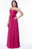 ColsBM Marissa Beetroot Purple Elegant Empire Strapless Sleeveless Half Backless Plus Size Bridesmaid Dresses
