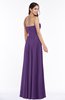 ColsBM Marissa Dark Purple Elegant Empire Strapless Sleeveless Half Backless Plus Size Bridesmaid Dresses