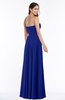 ColsBM Marissa Electric Blue Elegant Empire Strapless Sleeveless Half Backless Plus Size Bridesmaid Dresses