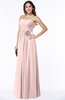 ColsBM Marissa Pastel Pink Elegant Empire Strapless Sleeveless Half Backless Plus Size Bridesmaid Dresses