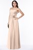 ColsBM Marissa Peach Puree Elegant Empire Strapless Sleeveless Half Backless Plus Size Bridesmaid Dresses
