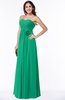 ColsBM Marissa Pepper Green Elegant Empire Strapless Sleeveless Half Backless Plus Size Bridesmaid Dresses