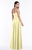 ColsBM Marissa Soft Yellow Elegant Empire Strapless Sleeveless Half Backless Plus Size Bridesmaid Dresses