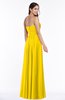 ColsBM Marissa Yellow Elegant Empire Strapless Sleeveless Half Backless Plus Size Bridesmaid Dresses