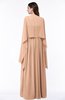 ColsBM Elyse Almost Apricot Traditional A-line Sleeveless Zip up Chiffon Floor Length Mother of the Bride Dresses