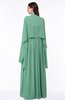 ColsBM Elyse Beryl Green Traditional A-line Sleeveless Zip up Chiffon Floor Length Mother of the Bride Dresses