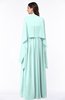 ColsBM Elyse Blue Glass Traditional A-line Sleeveless Zip up Chiffon Floor Length Mother of the Bride Dresses