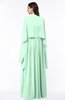 ColsBM Elyse Honeydew Traditional A-line Sleeveless Zip up Chiffon Floor Length Mother of the Bride Dresses