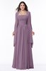 ColsBM Elyse Mauve Traditional A-line Sleeveless Zip up Chiffon Floor Length Mother of the Bride Dresses