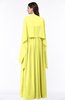 ColsBM Elyse Pale Yellow Traditional A-line Sleeveless Zip up Chiffon Floor Length Mother of the Bride Dresses