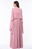 ColsBM Elyse Rosebloom Traditional A-line Sleeveless Zip up Chiffon Floor Length Mother of the Bride Dresses
