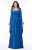 ColsBM Elyse Royal Blue Traditional A-line Sleeveless Zip up Chiffon Floor Length Mother of the Bride Dresses