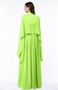 ColsBM Elyse Sharp Green Traditional A-line Sleeveless Zip up Chiffon Floor Length Mother of the Bride Dresses