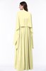 ColsBM Elyse Soft Yellow Traditional A-line Sleeveless Zip up Chiffon Floor Length Mother of the Bride Dresses