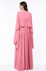 ColsBM Elyse Watermelon Traditional A-line Sleeveless Zip up Chiffon Floor Length Mother of the Bride Dresses