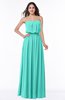 ColsBM Adelaide Blue Turquoise Romantic A-line Sleeveless Zipper Ribbon Plus Size Bridesmaid Dresses