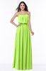 ColsBM Adelaide Bright Green Romantic A-line Sleeveless Zipper Ribbon Plus Size Bridesmaid Dresses