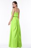 ColsBM Adelaide Bright Green Romantic A-line Sleeveless Zipper Ribbon Plus Size Bridesmaid Dresses