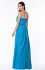 ColsBM Adelaide Cornflower Blue Romantic A-line Sleeveless Zipper Ribbon Plus Size Bridesmaid Dresses