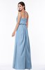 ColsBM Adelaide Dusty Blue Romantic A-line Sleeveless Zipper Ribbon Plus Size Bridesmaid Dresses