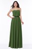 ColsBM Adelaide Garden Green Romantic A-line Sleeveless Zipper Ribbon Plus Size Bridesmaid Dresses