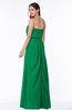 ColsBM Adelaide Green Romantic A-line Sleeveless Zipper Ribbon Plus Size Bridesmaid Dresses