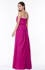 ColsBM Adelaide Hot Pink Romantic A-line Sleeveless Zipper Ribbon Plus Size Bridesmaid Dresses