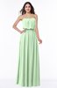 ColsBM Adelaide Light Green Romantic A-line Sleeveless Zipper Ribbon Plus Size Bridesmaid Dresses